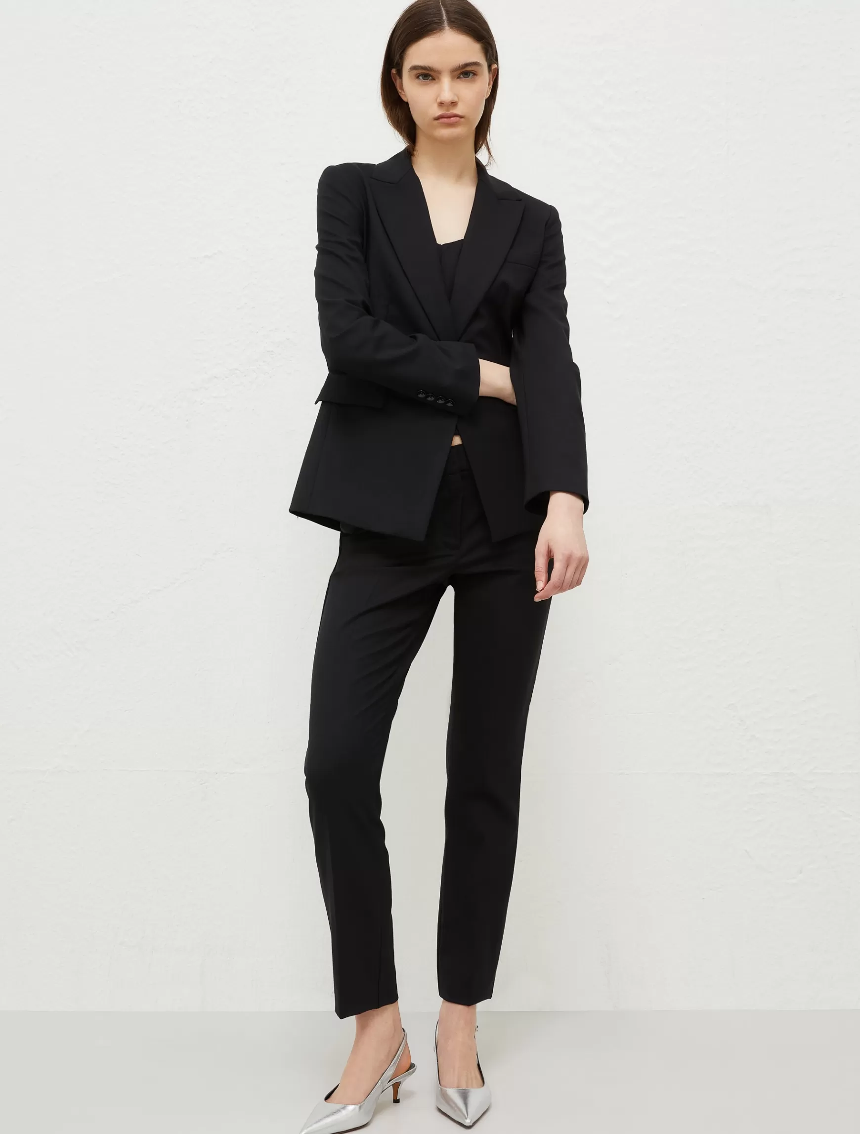 Marella Blazer In Gabardina Stretch