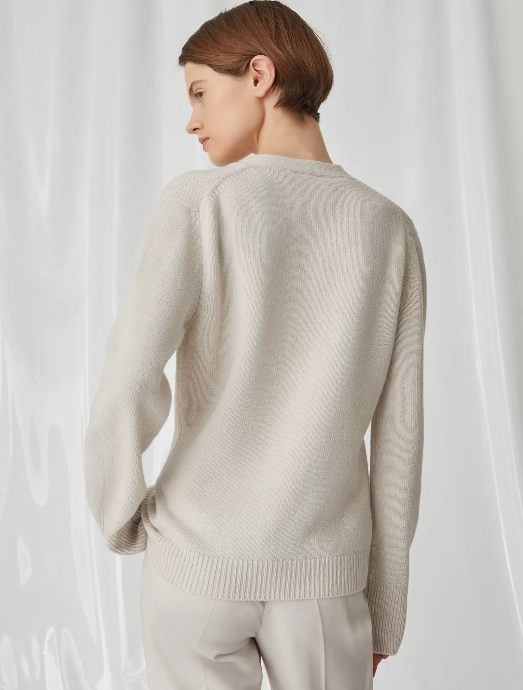 Marella Cardigan In Misto Cashmere