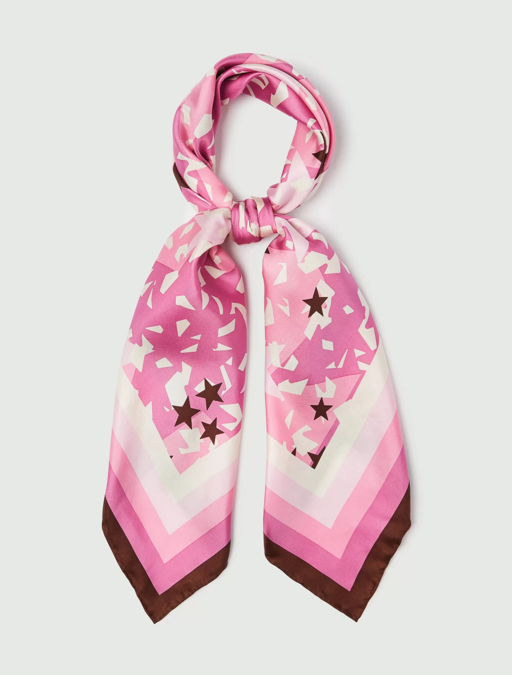 Marella Foulard In Seta Stampa Stelle