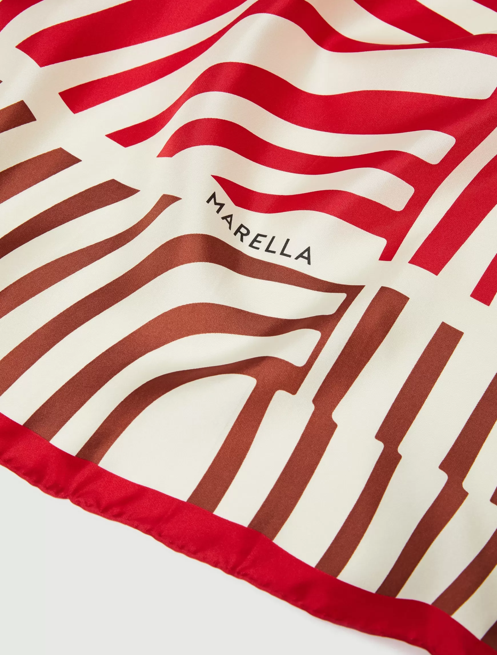 Marella Foulard In Seta Stampa Stelle