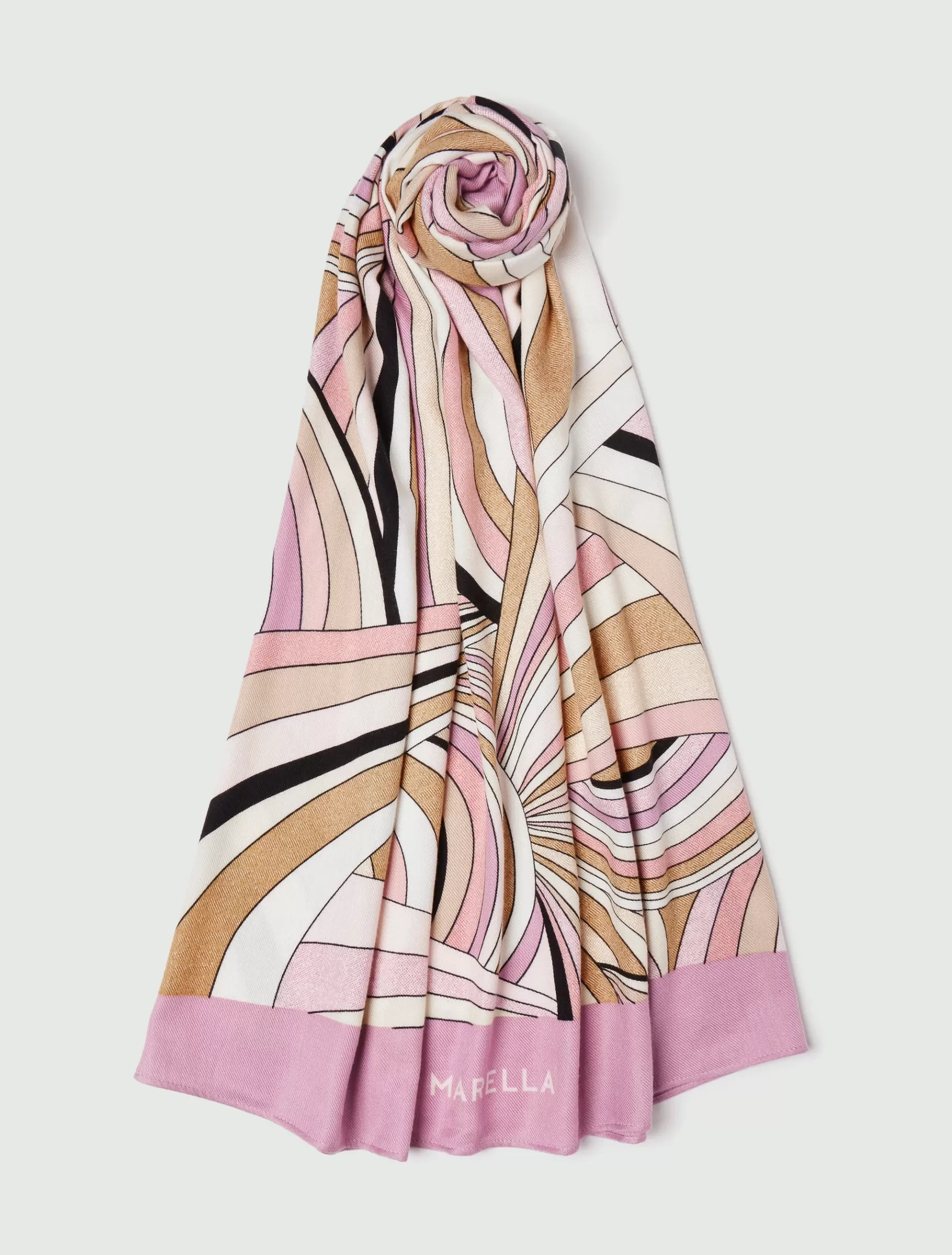 Marella Foulard In Viscosa Fantasia