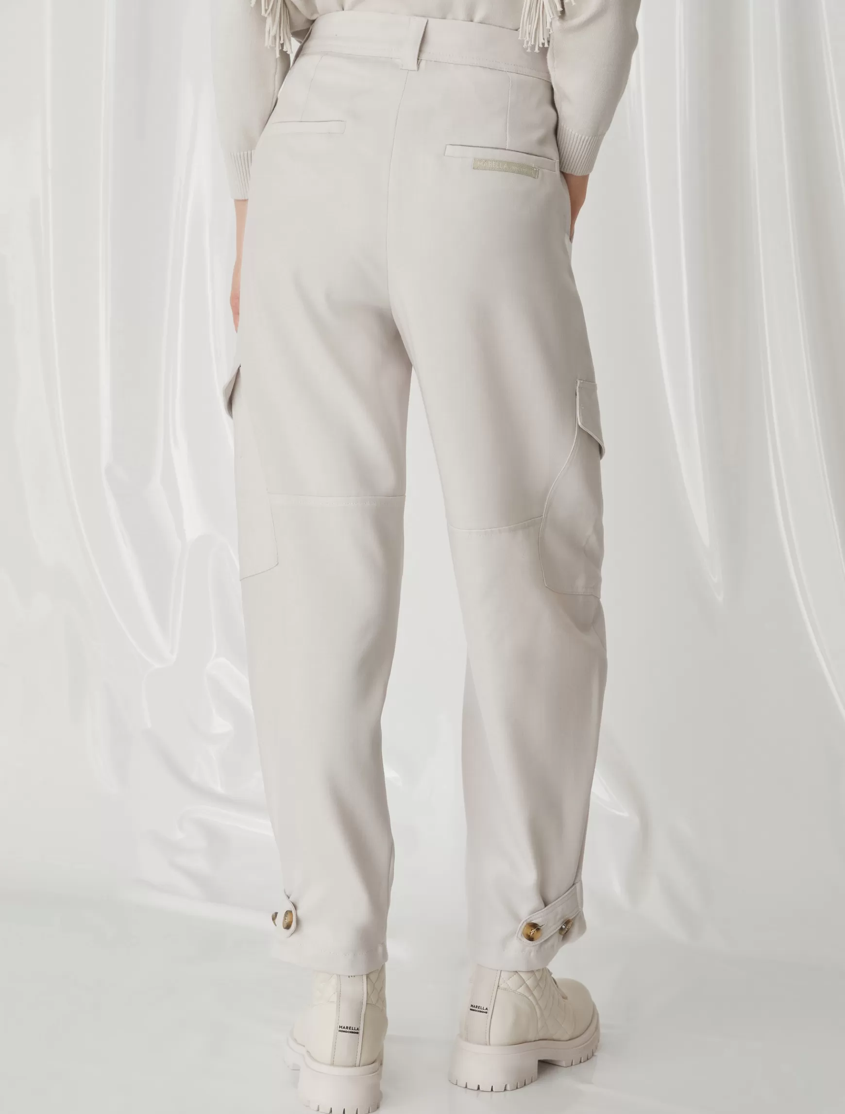 Marella Pantaloni Carrot Fit