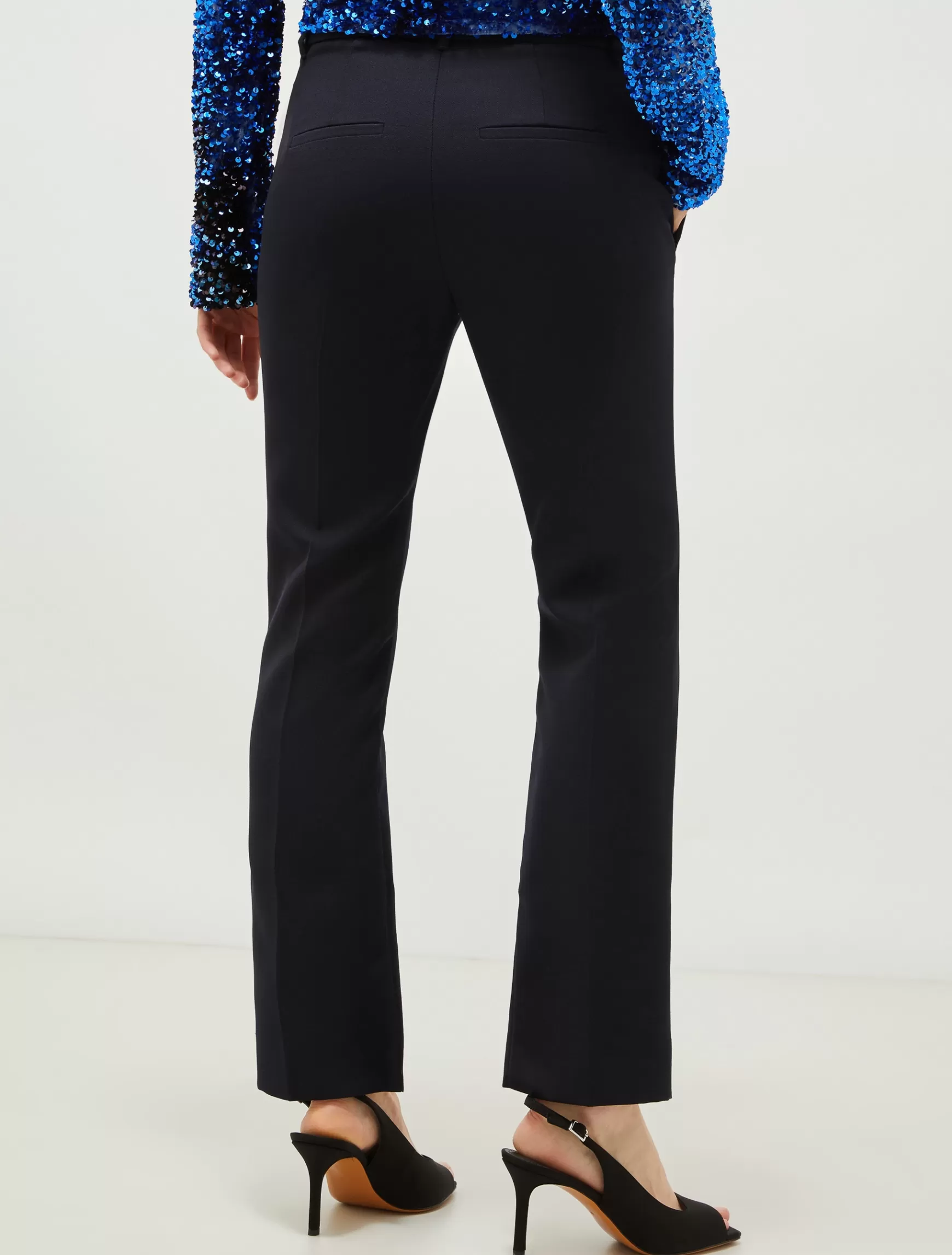 Marella Pantaloni Chino Misto Lana