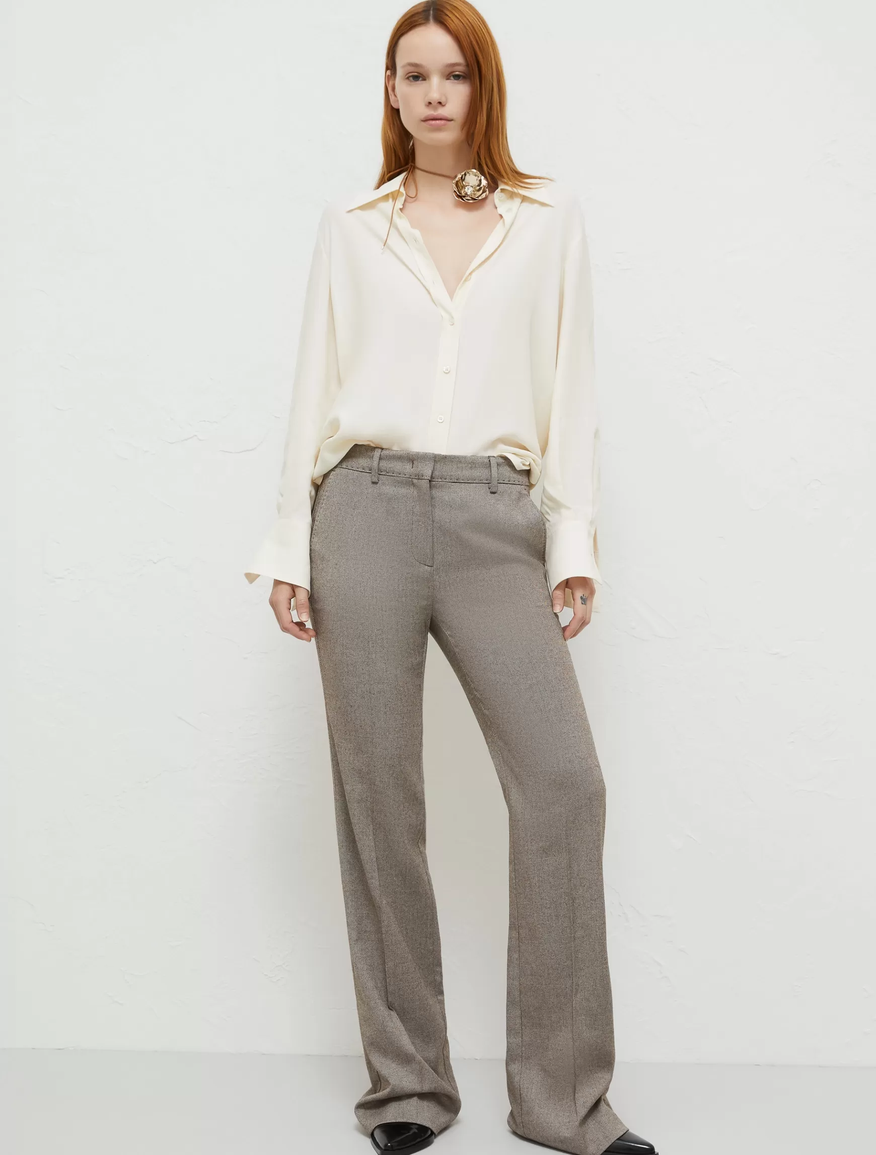 Marella Pantaloni Slim Flare